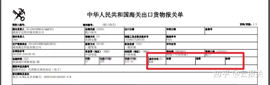 出口报关单这些细节,真的很重要