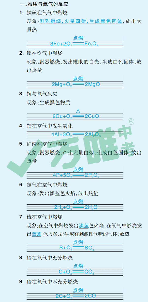 还有2周中考 化学公式 知识点 答题技巧 看这一篇就够了 知乎