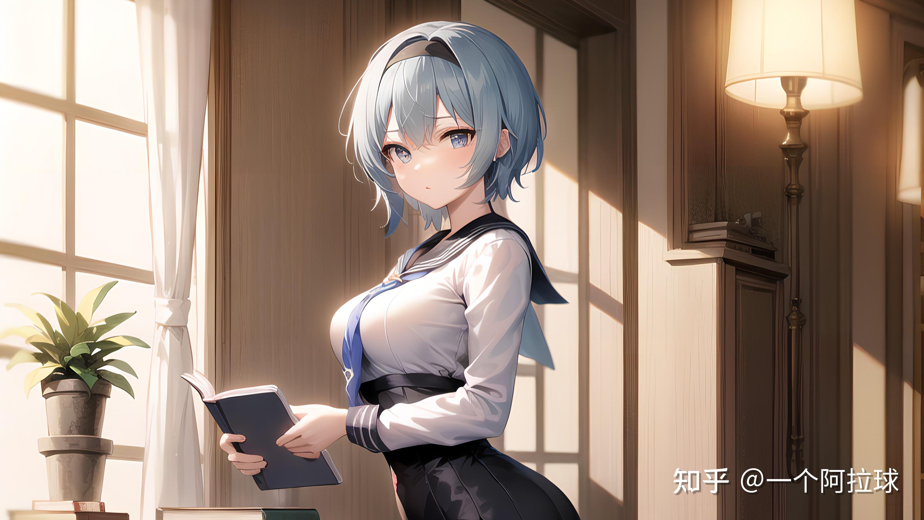 超好看的原神壁纸 | 优菈小姐姐穿jk制服 手机电脑二次元游戏壁纸