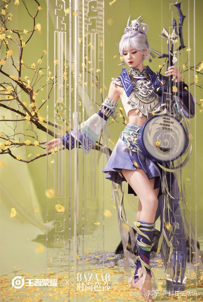 张予曦cos王者杨玉环造型太惊艳!美得宛如建模 - 知乎
