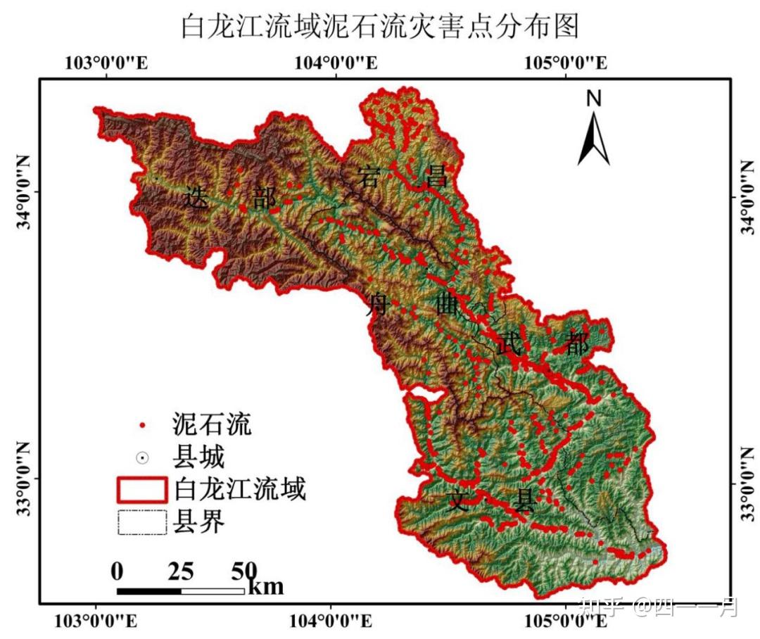 甘肃白龙江地图图片