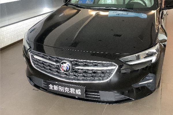 到店实拍2020款别克君威黑色涂装很大气1888万起配9at