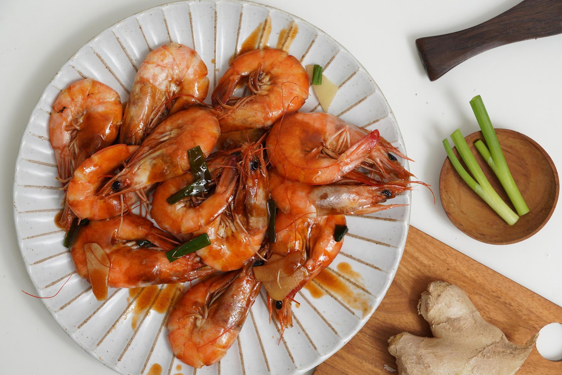 3.2炒功能对比--美极虾,油焖大虾