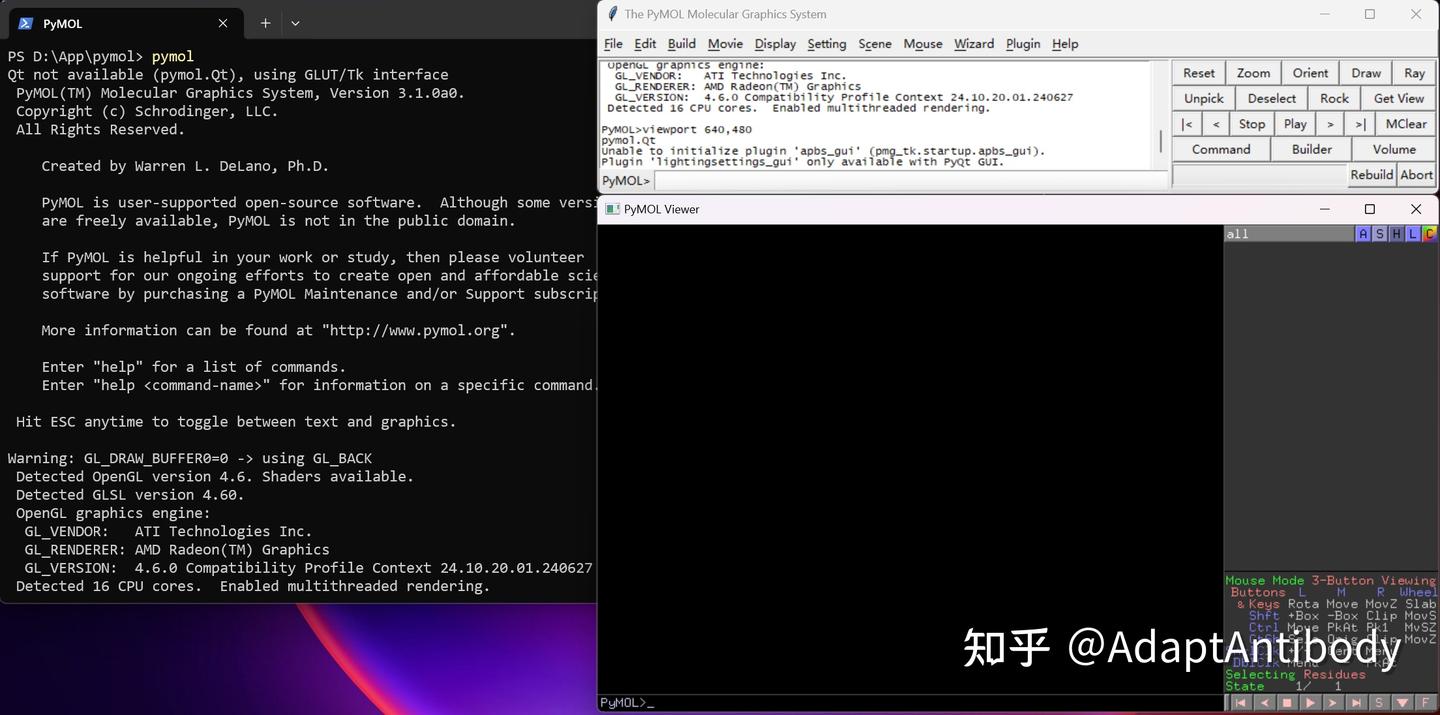 最新PyMOL开源版本下载和安装 - 知乎