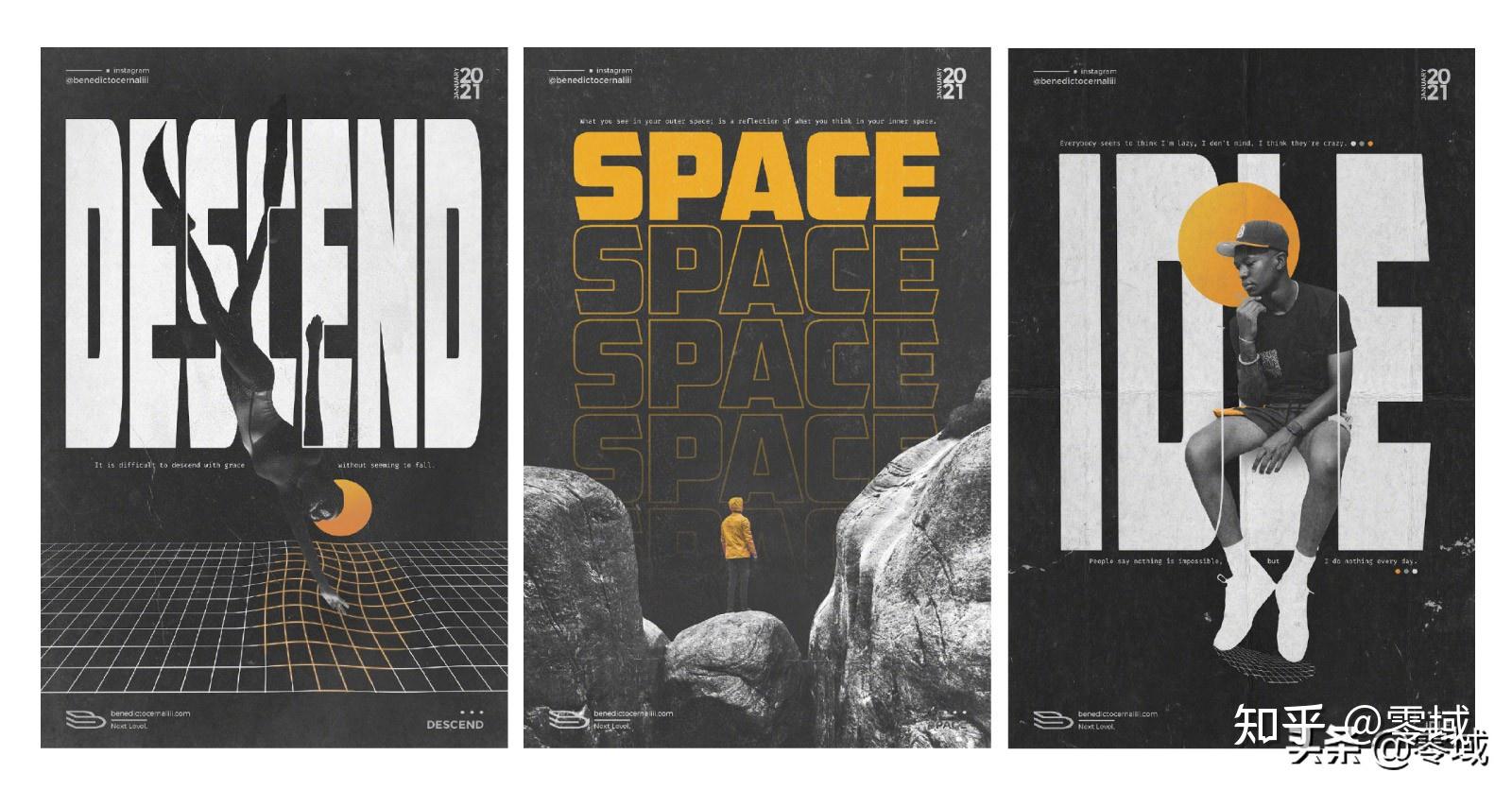 海报如何更具力量感加上这些元素准没错内含素材