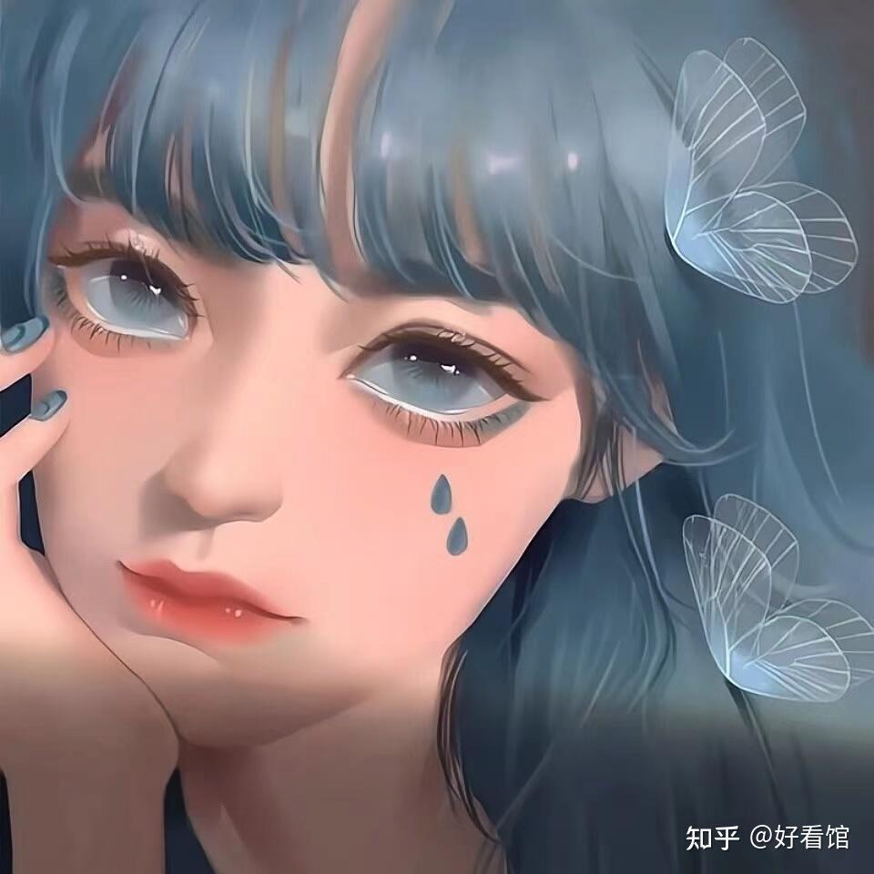 动漫头像女生可爱萌油画油画系头像女动漫油画头像女生唯美图片大全