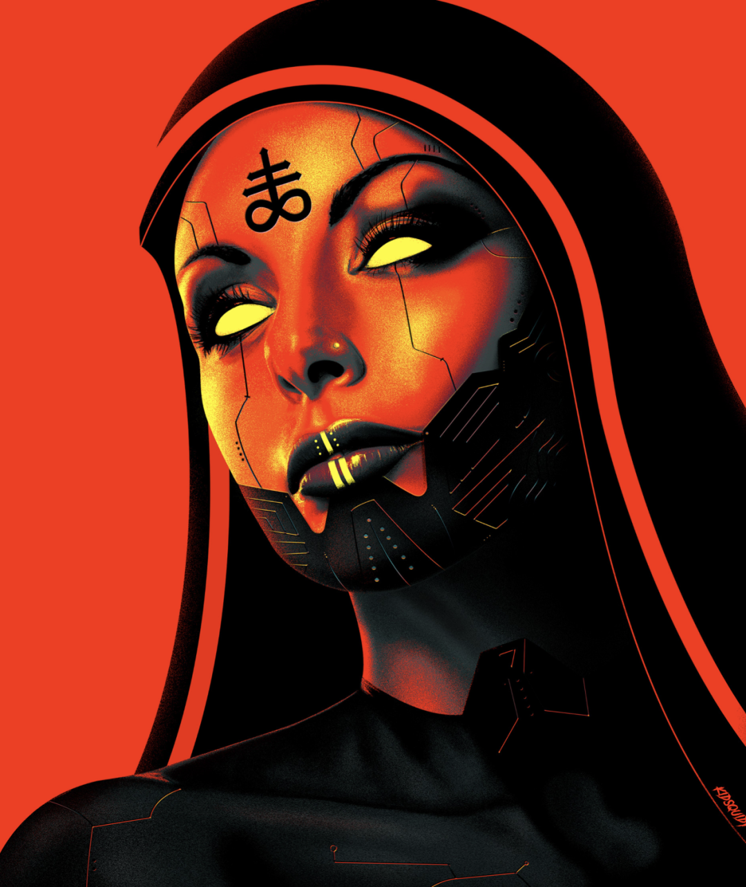 跟着赛博朋克2077学做作品集