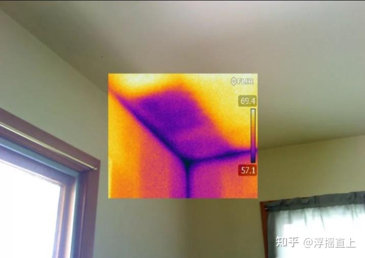 热力图在建筑工程的保温研究领域,消除热桥效应的研究属于绿色环保的