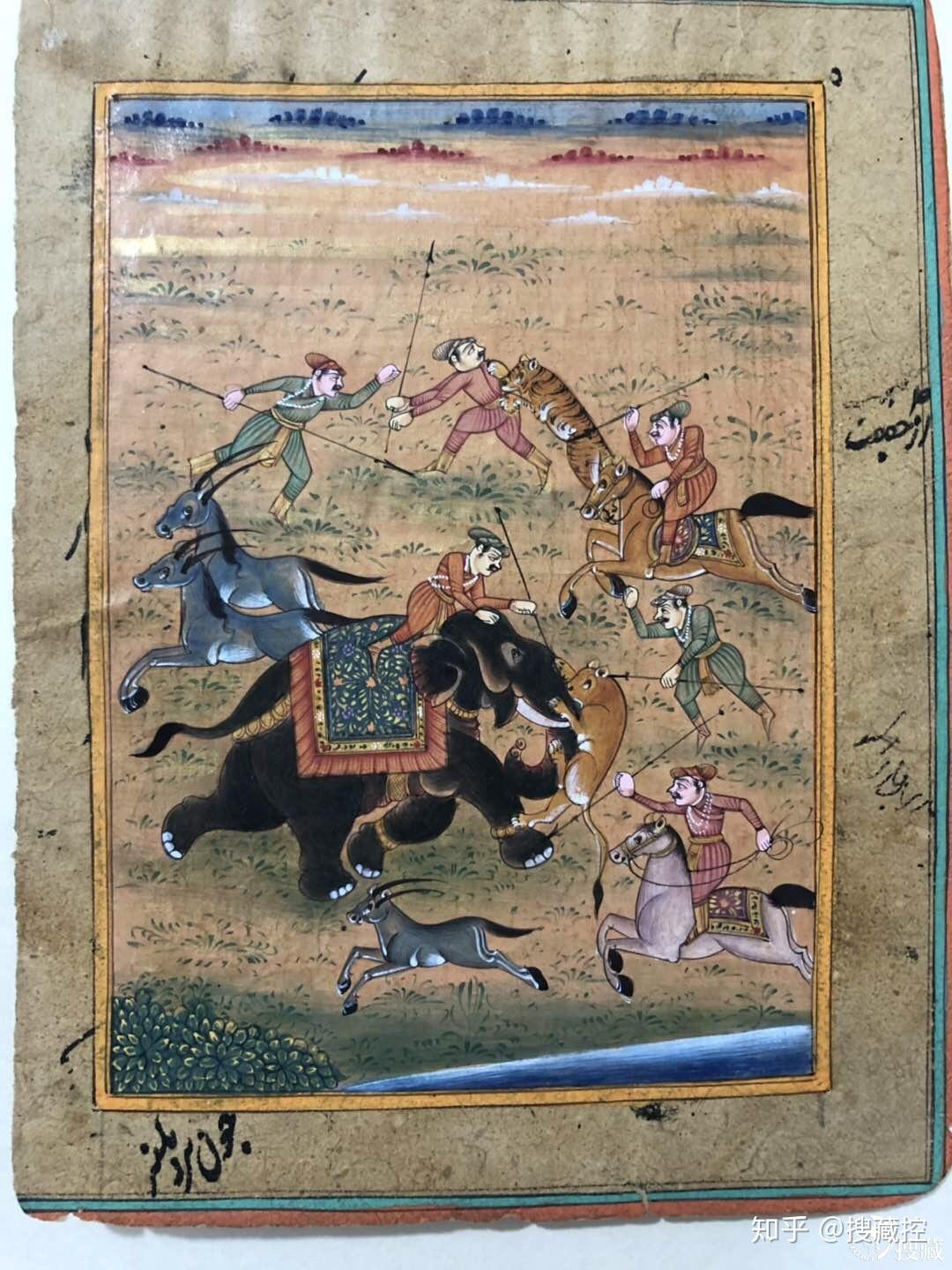 波斯细密画亦颇负盛名,它盛行于阿尔