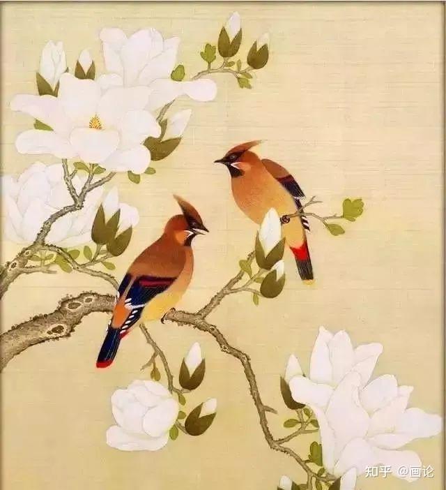 历代名家笔下的玉兰花,美不胜收 - 知乎