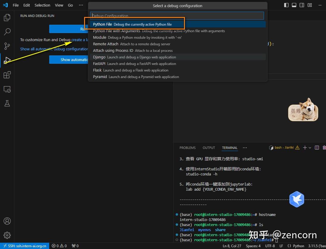 Create A Launch.json File Python
