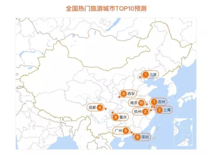 大数据预测成都入选国庆旅游热门城市top10