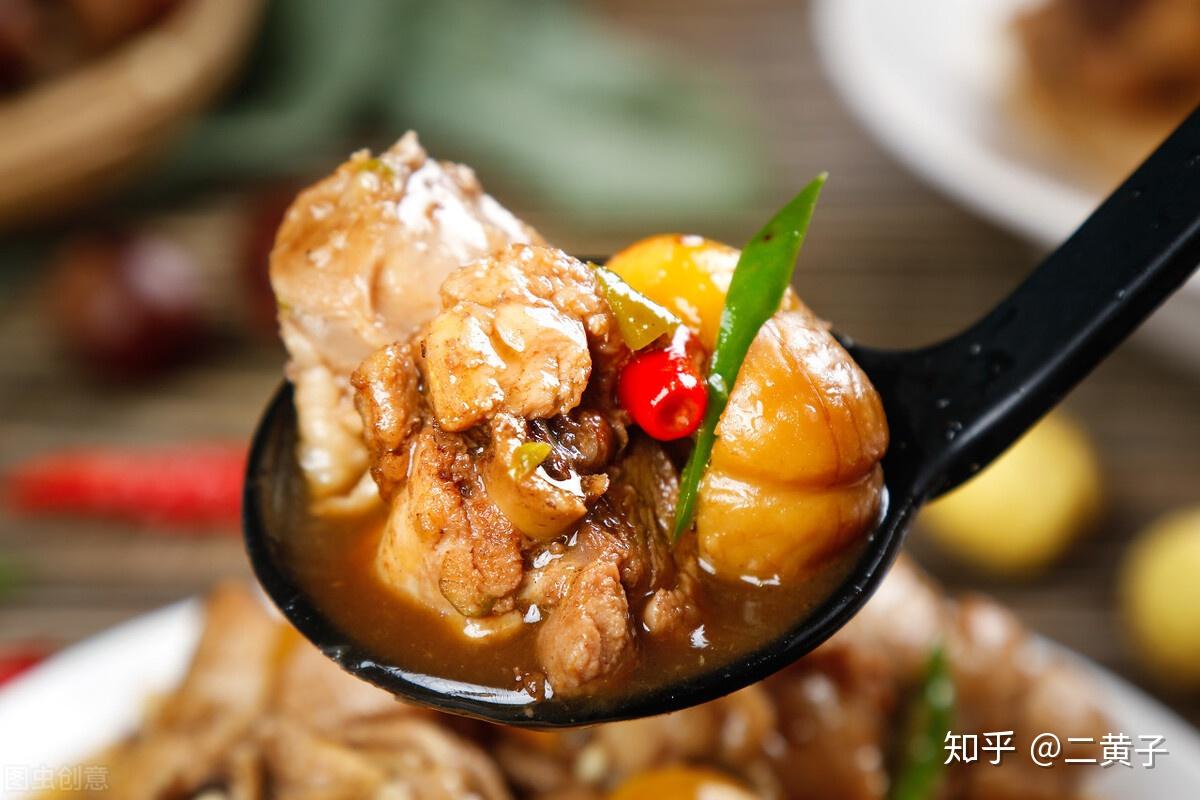 红烧栗子鸡块摄影图__传统美食_餐饮美食_摄影图库_昵图网nipic.com