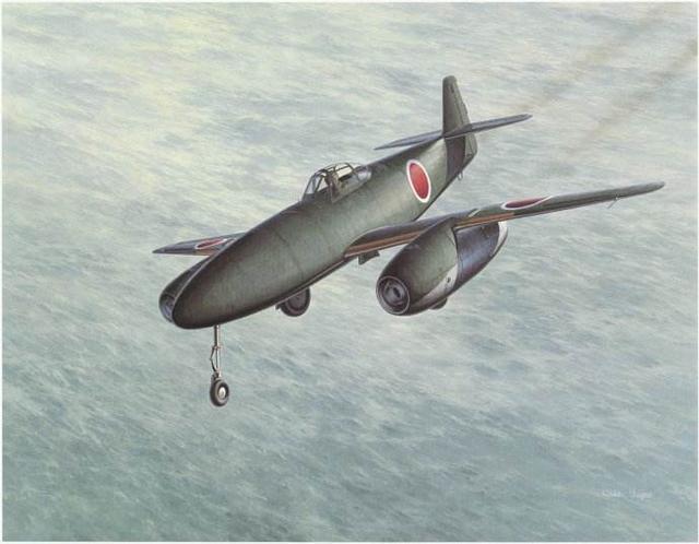 二战日本航空技术达到巅峰的标志橘花特殊攻击机