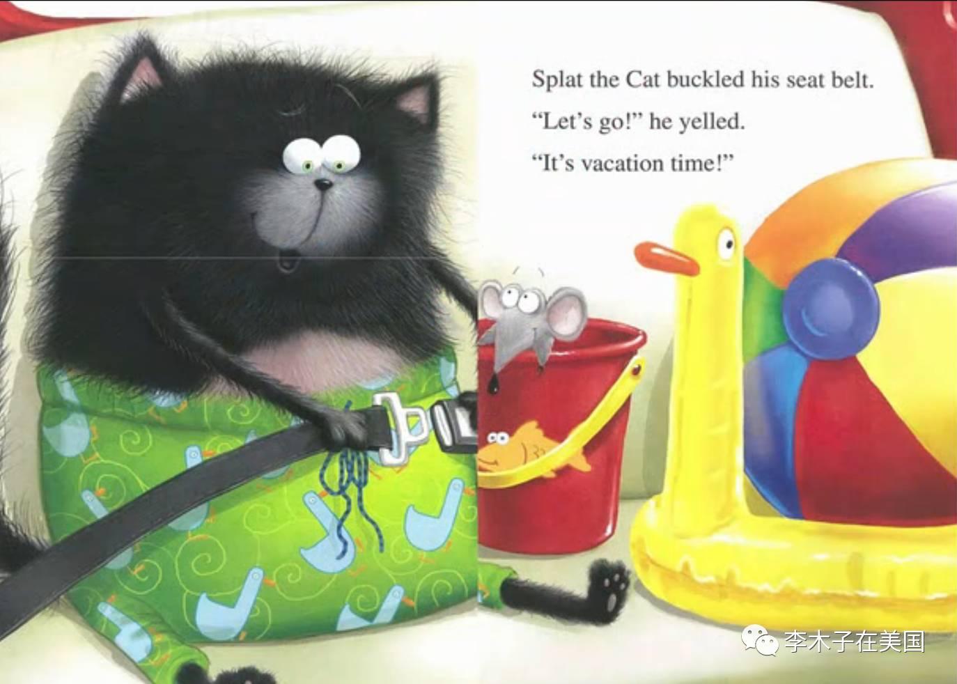 英文绘本故事splatthecatawhaleofatale啪嗒猫和大鲨鱼