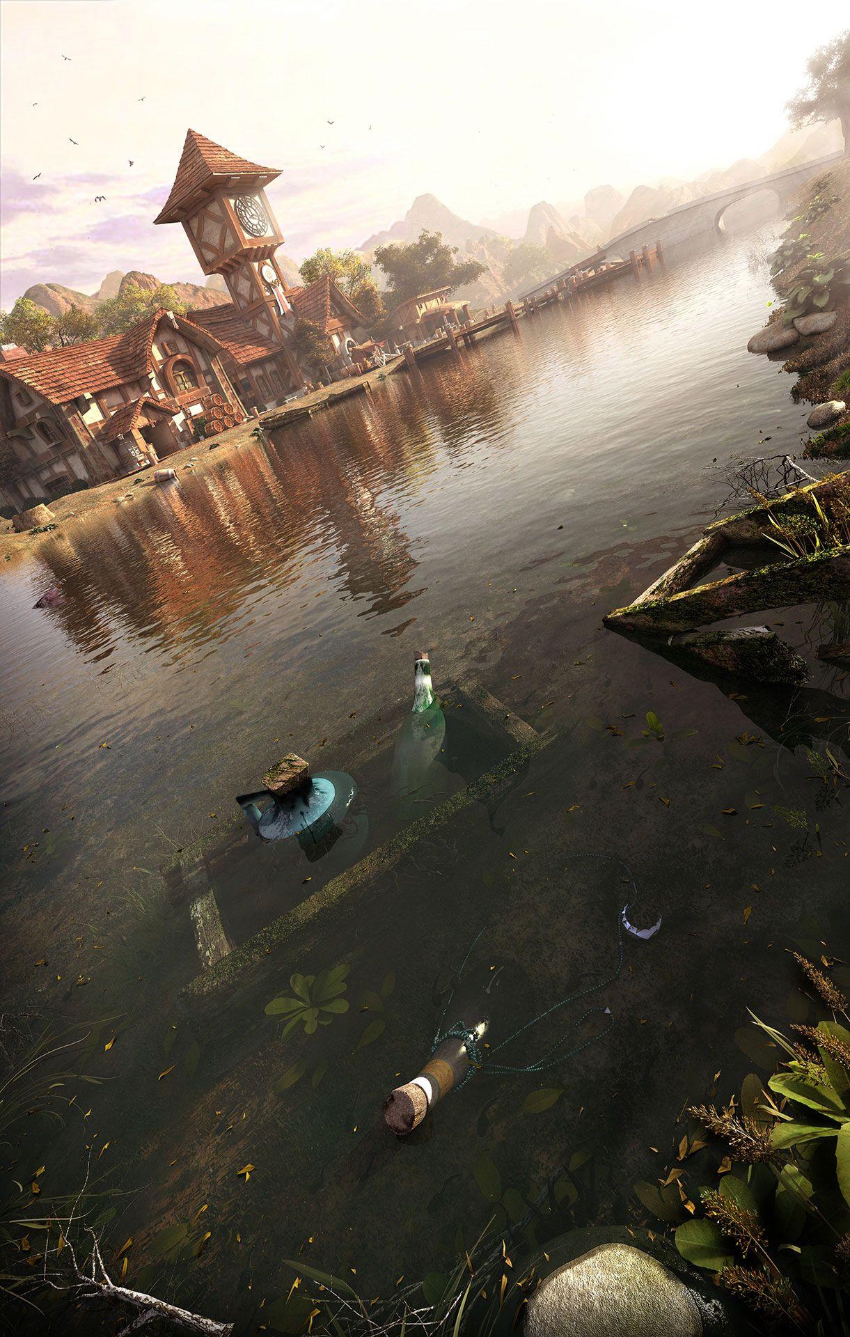 玩家沿着闪金镇的那条小路来到暴风城大门口,看见那城门,看见英雄谷