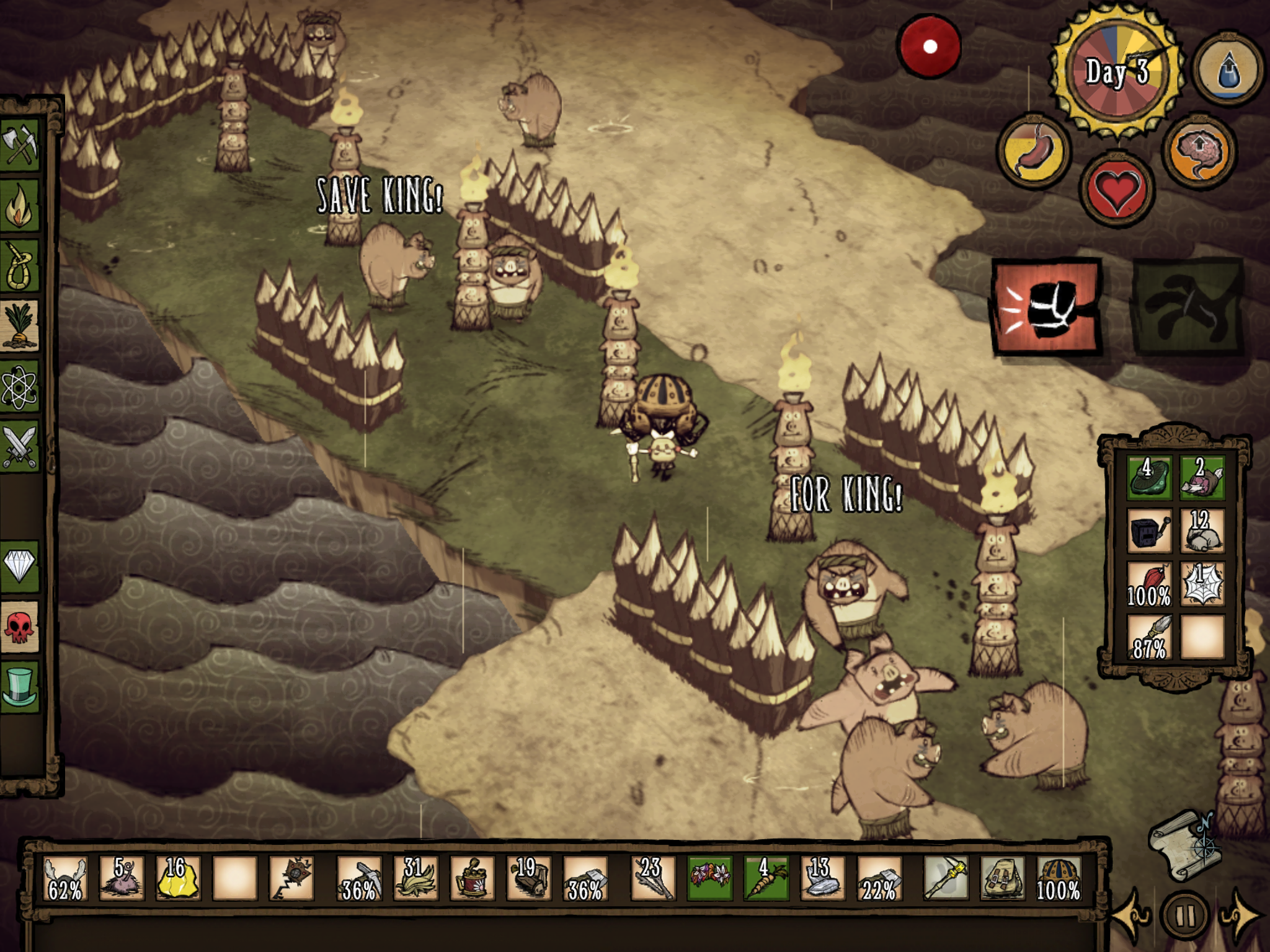 饥荒Don't Starve：冒险模式小攻略（附视频）。  第1张