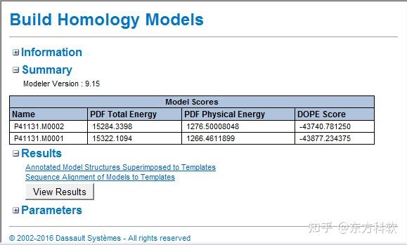 Discovery Studio官方教程（Help-Tutorials） 基于MODELER构建蛋白酶模型 - 知乎