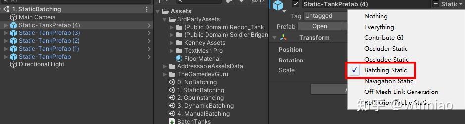 Unity性能优化基础篇——静态批处理，动态批处理，GPU Instancing - 知乎