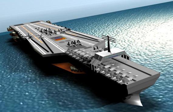 几张图让你轻松了解航母建造过程