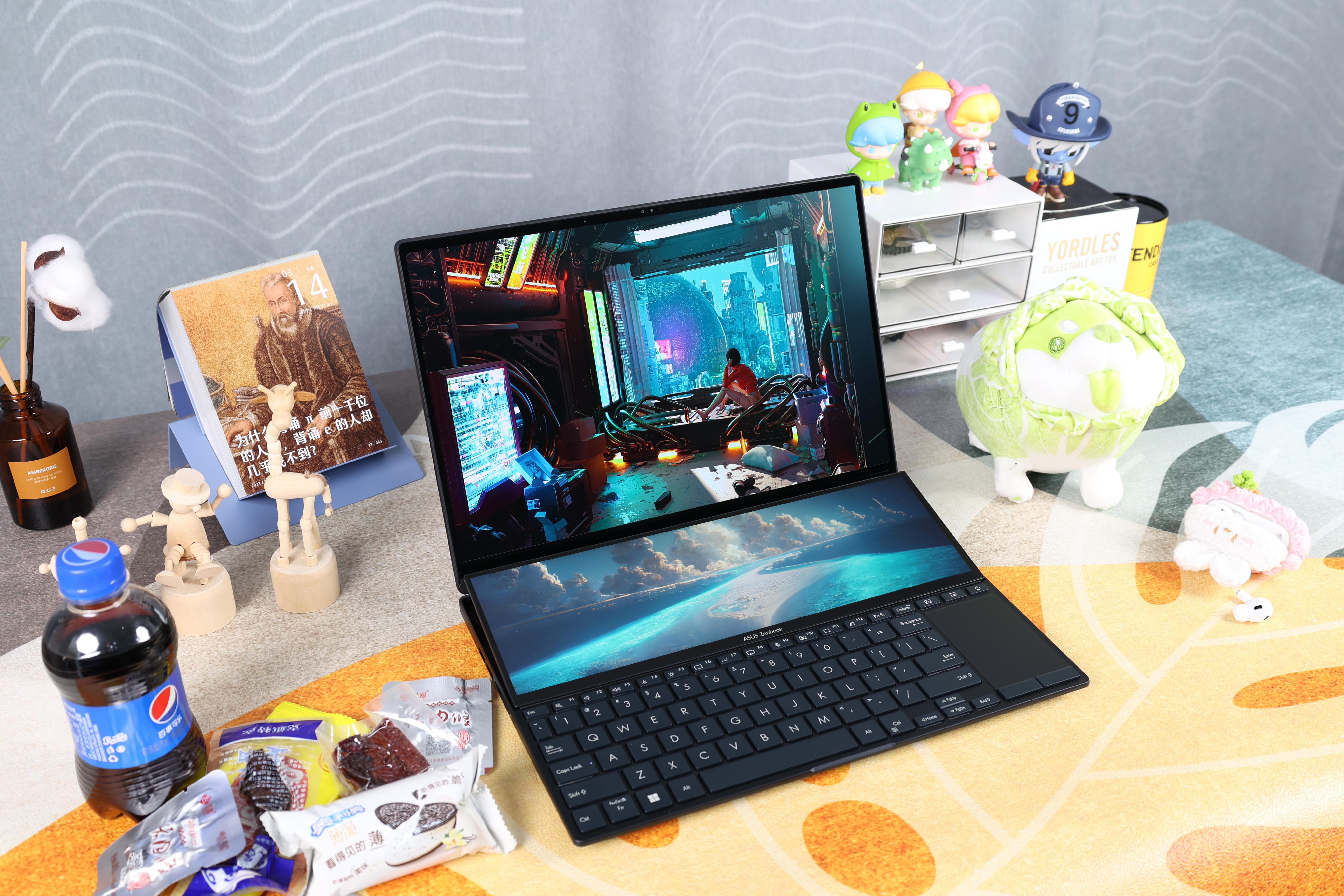 华硕灵耀x双屏pro 2023评测:双屏不是鸡肋,而是双倍快乐! - 知乎