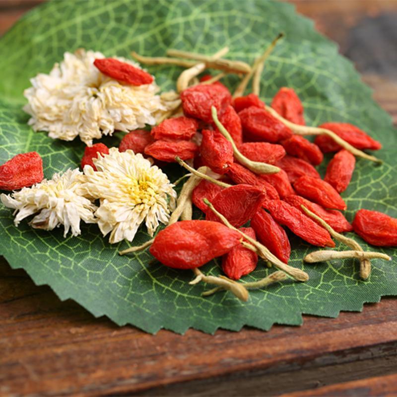 枸杞菊花茶,疏风清热,解毒明目,美容养颜