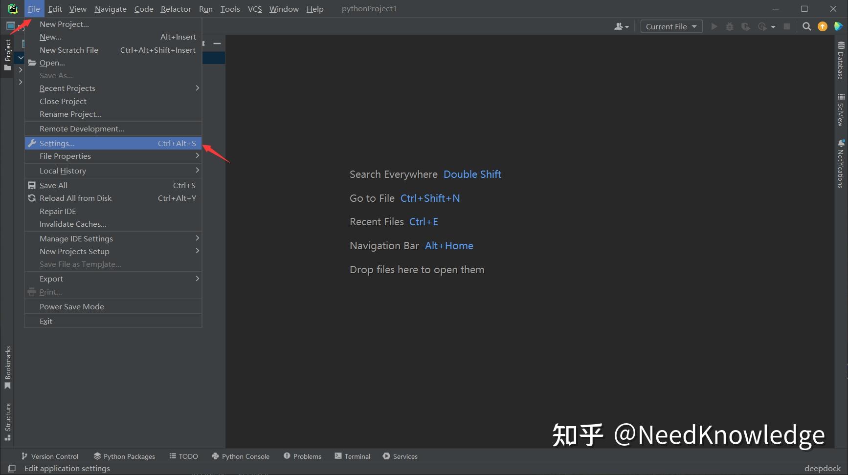 Pycharm create ssh configurations 