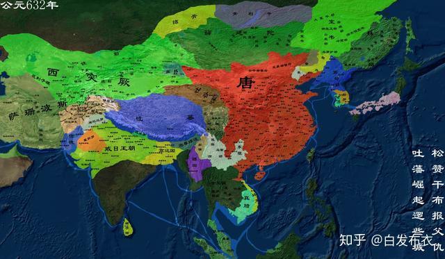 唐朝定鼎关中后,受制于东方的割据势力,以及北疆突厥的巨大威胁,李渊