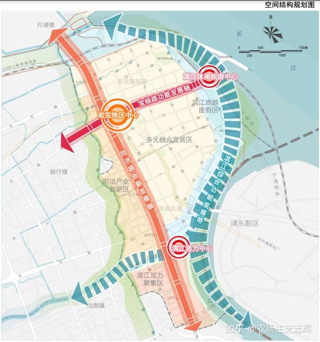 上海主城區寶山部分淞寶單元規劃20202035年含重點公共基礎設施專項