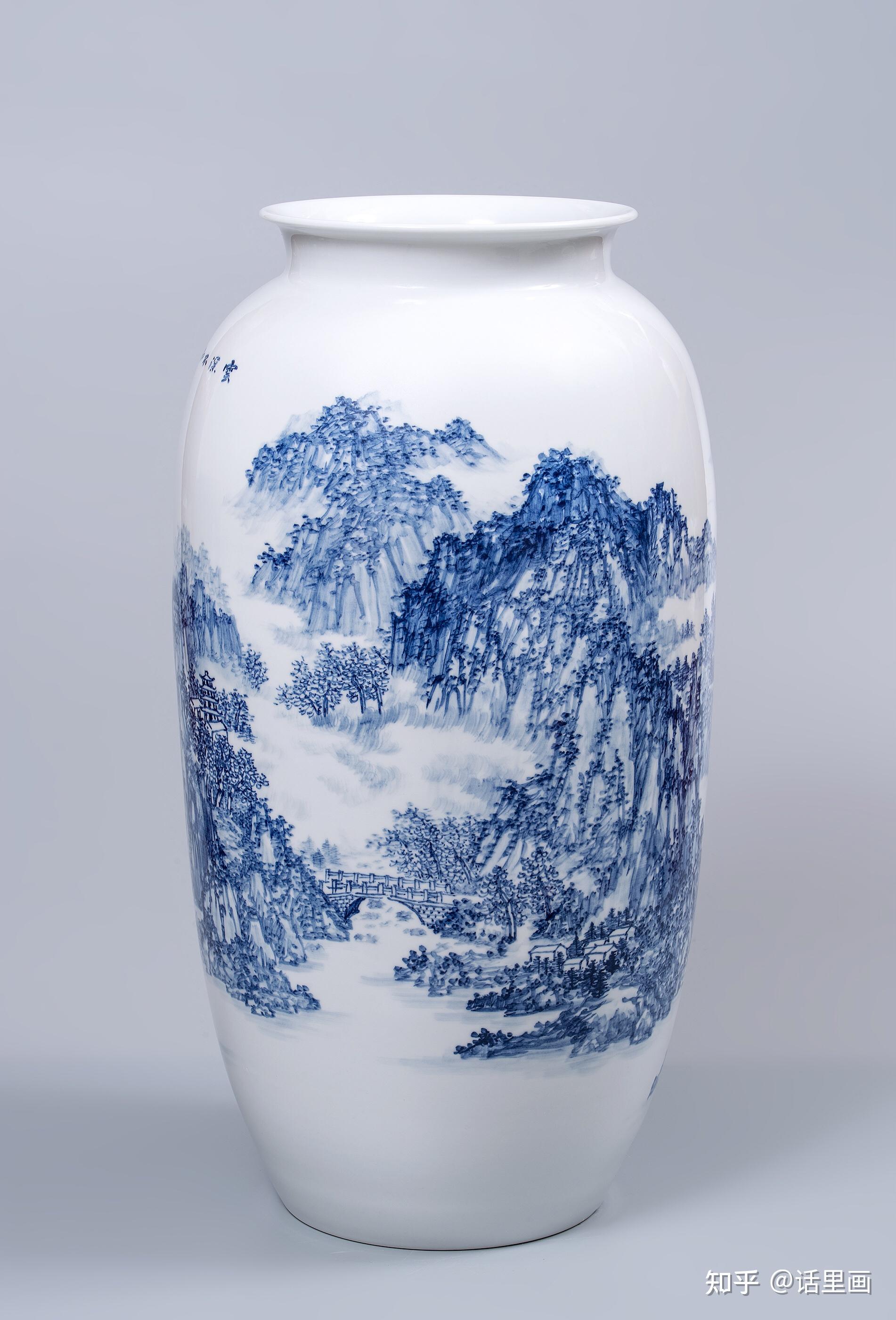 青花釉下彩 - 知乎