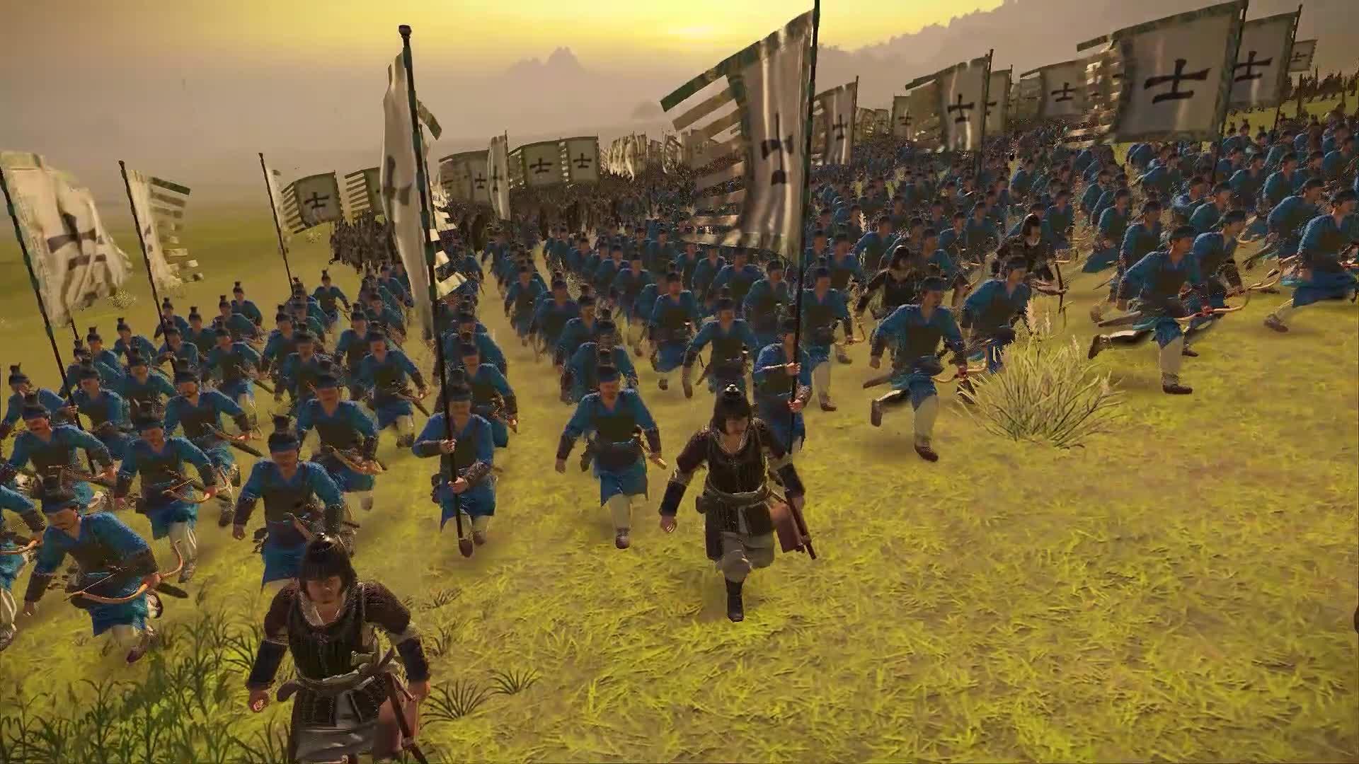 全战三国严白虎双剑山越勇士vs孙家雇佣斧兵 贵50块强弱了然