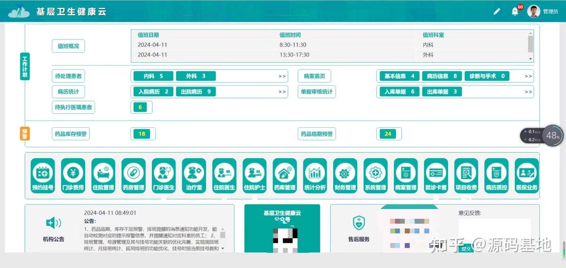 JAVA云HIS医院管理系统源码、基于Angular+Nginx+ Java+Spring,SpringBoot+ MySQL + MyCat ...