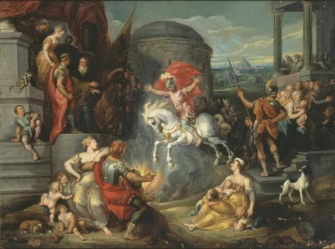 罗马十二帝王传5奥古斯都屋大维第二卷神圣的奥古斯都传中多图