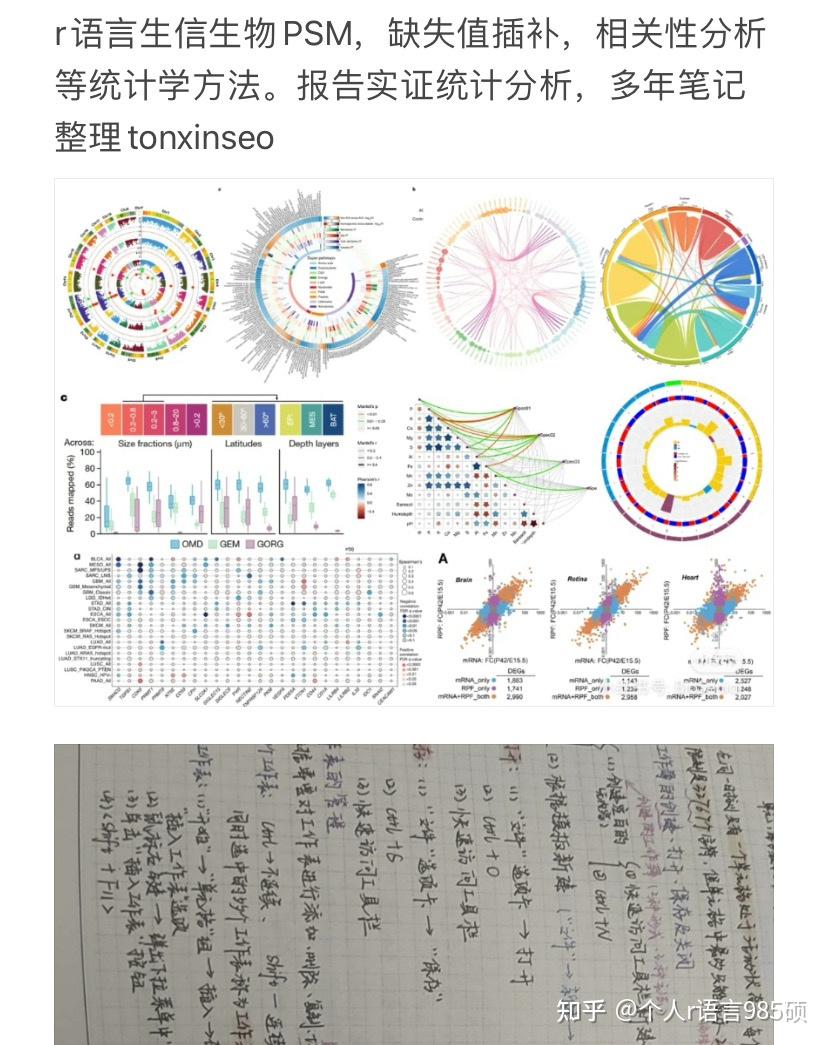 个人】r语言生信生物分析):差异分析,WGCNA,机器学习,R语言绘图,生信绘图,科研绘图,包括但不限于散点图、热图、箱线图 - 知乎