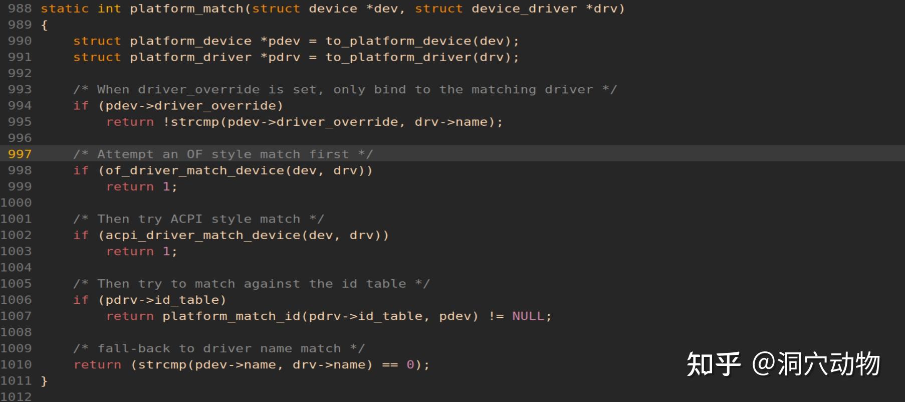 深入探究 Linux 总线-设备-驱动模型 - 知乎