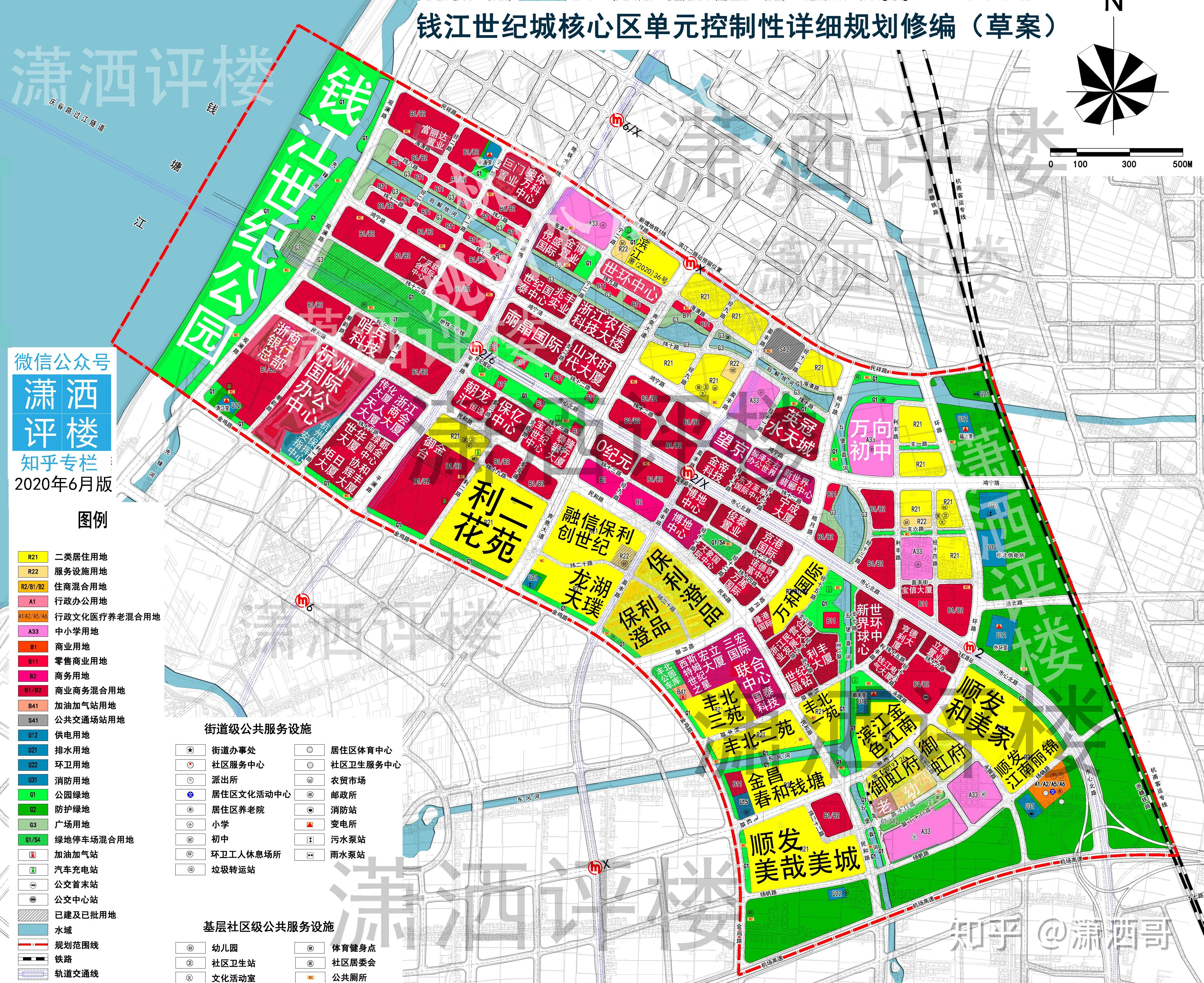 钱江世纪城规划效果图图片