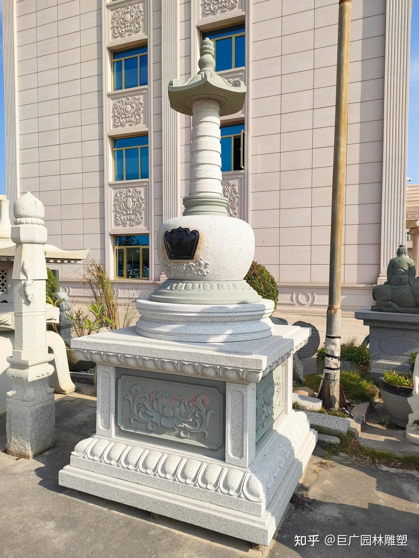 青石汉白玉石雕佛塔寺庙舍利塔七宝如来塔经幢柱样式大全(图片 青石汉白玉石雕佛塔寺庙舍利塔七宝如来塔经幢柱样式大全(图片
