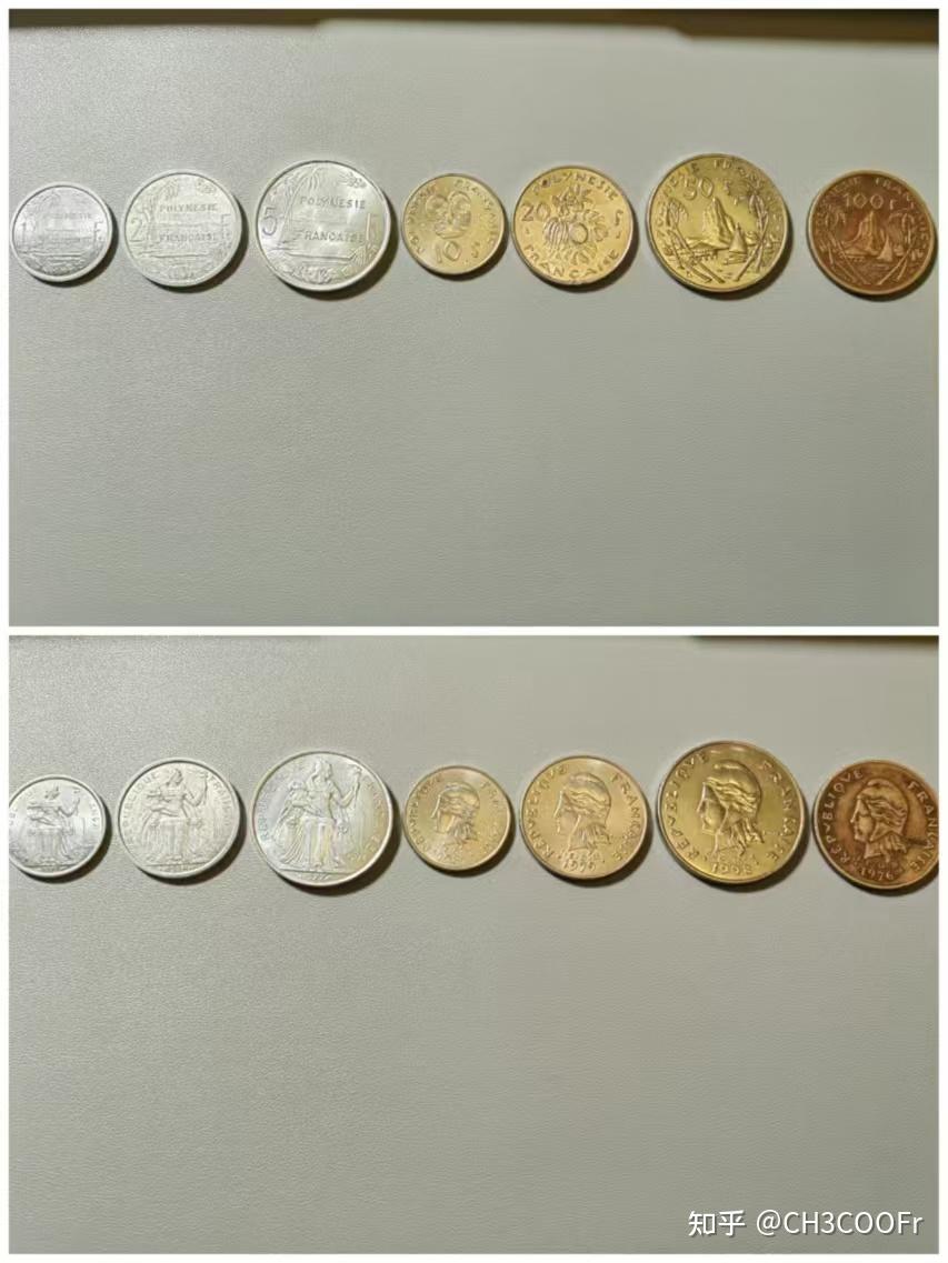 法属太平洋领地的硬币- 知乎