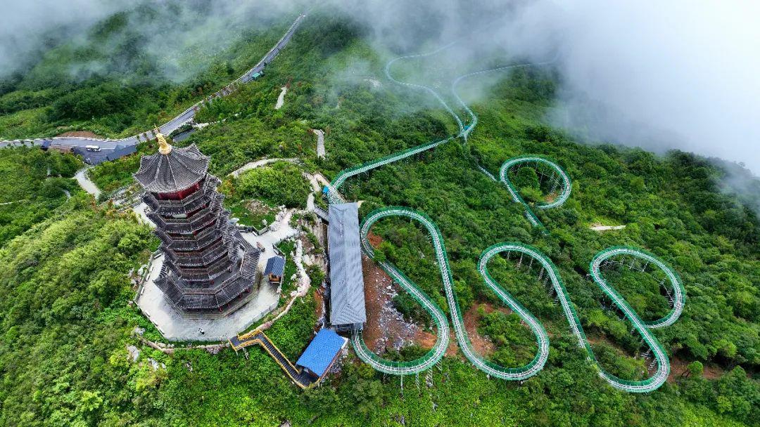 巴山大峡谷桃溪谷景区图片