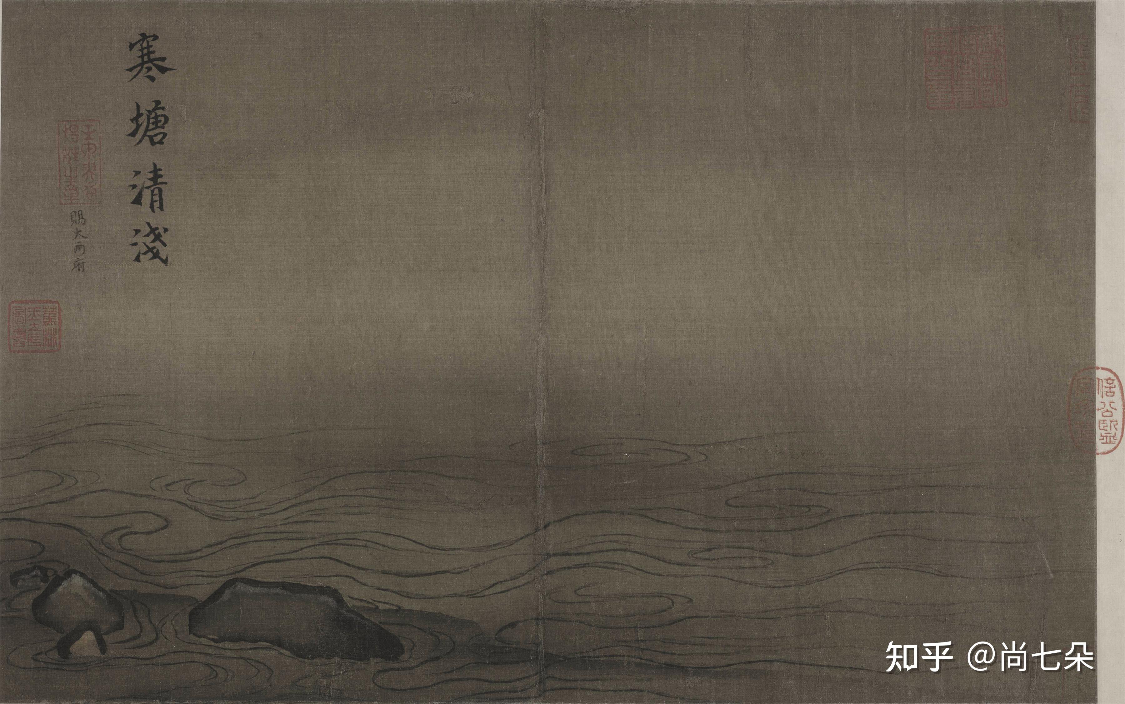 南宋画家马远小景山水古代国画美术资料绘画素材图片报销 - 知乎