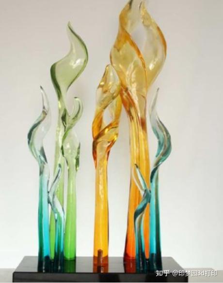 3d打印透明光敏树脂及染色工艺 - 知乎