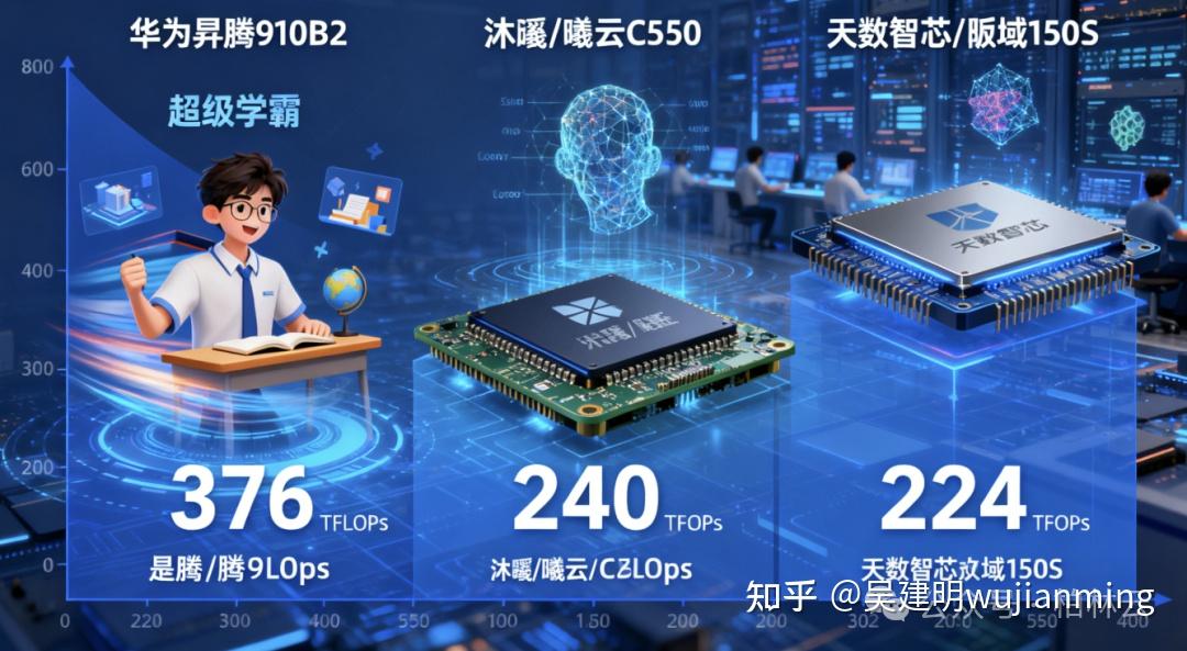 纯国产GPU性能对比，谁才是国产算力之王？ - 知乎