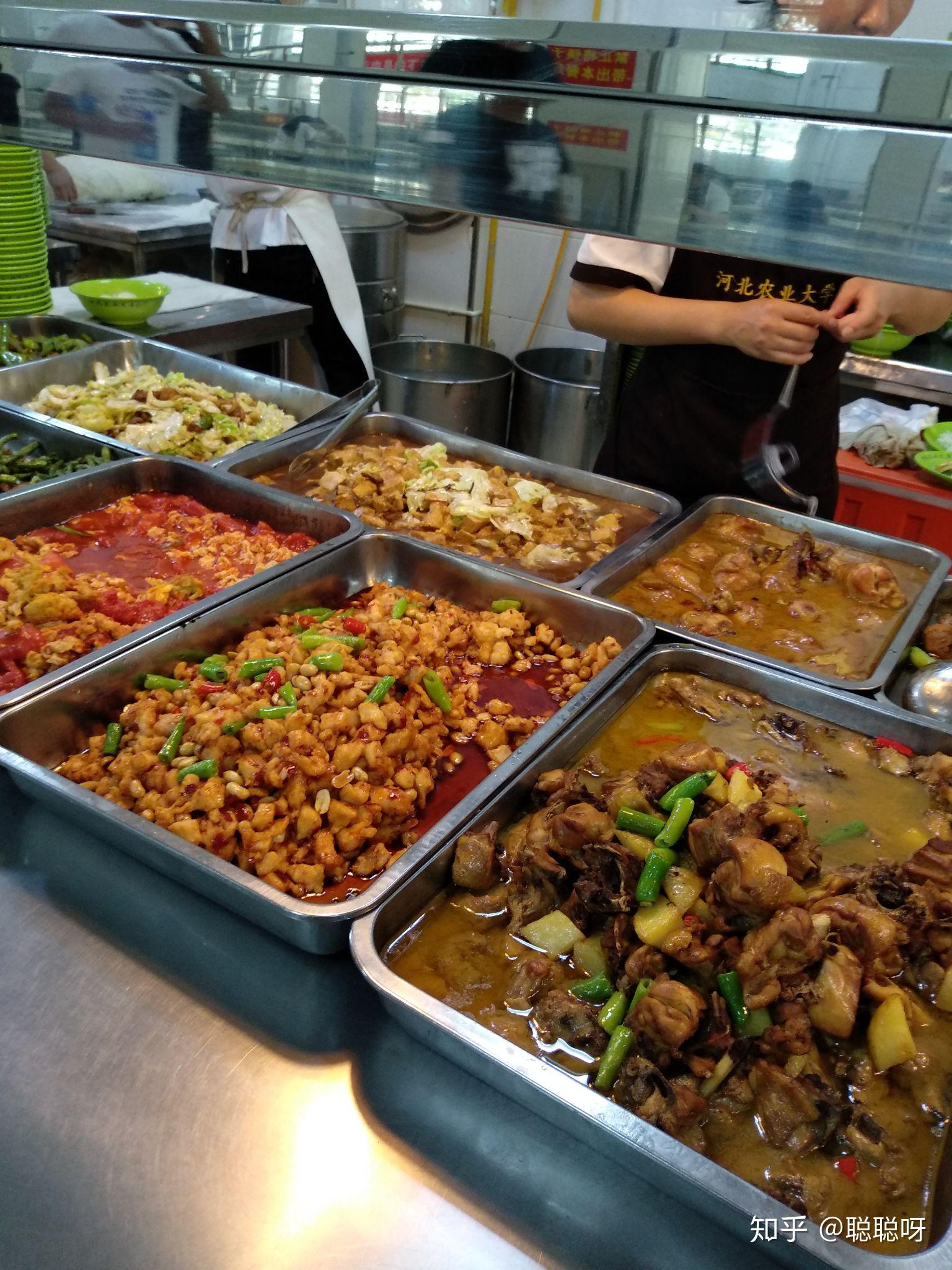 中国哪个大学的伙食食堂质量最好