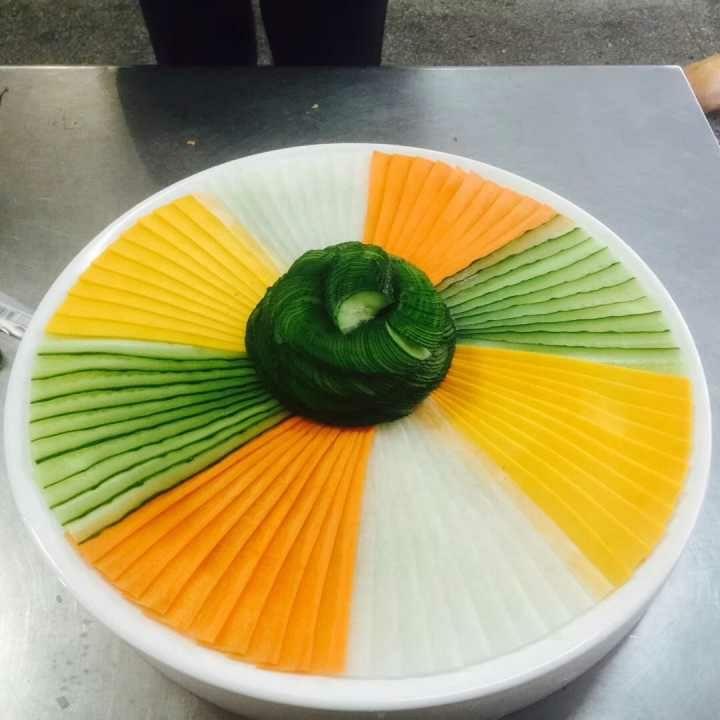 刀工训练彩色大拼盘