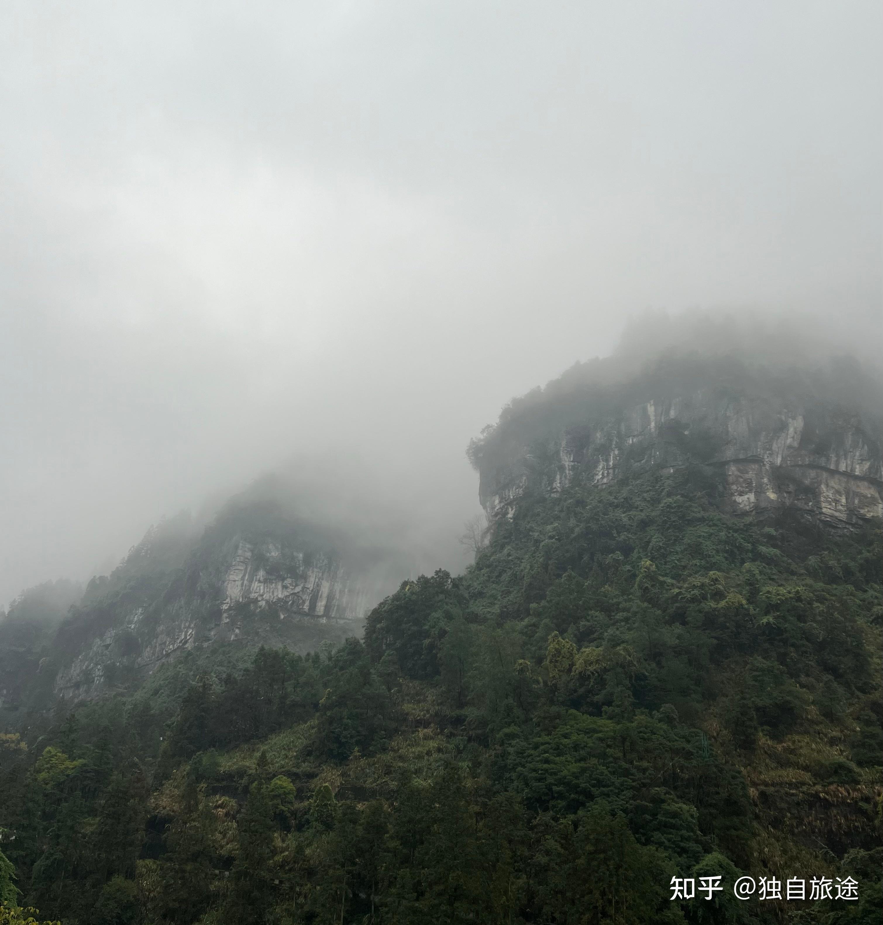 去張家界切記:看天氣預報前面五個旅行記錄都記錄在