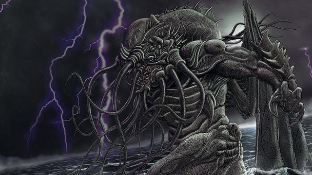 克鲁苏神话当中的怪物《湮灭》是一部带有惊悚与悬疑元素的科幻电影