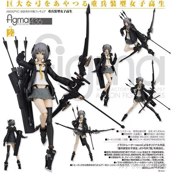 Figma的“重兵装型女子高中生”陆，好像娘化鹰眼啊！ - 知乎