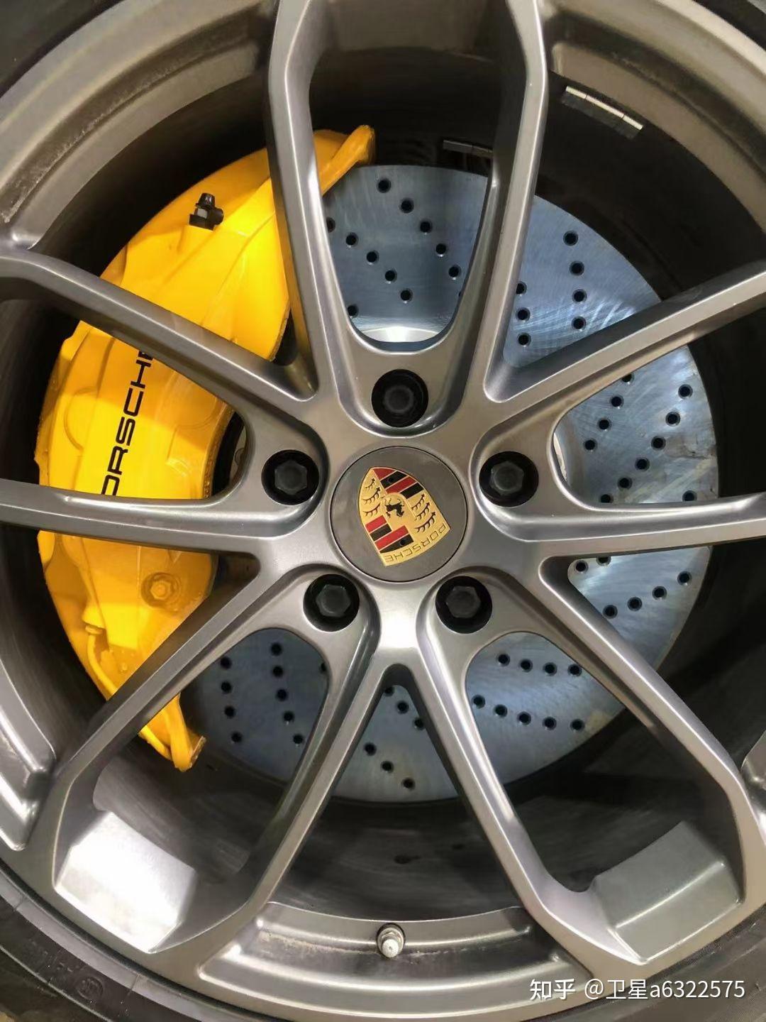 保时捷卡宴刹车改装阿基波罗前10后4套装霸气外露顶级制动