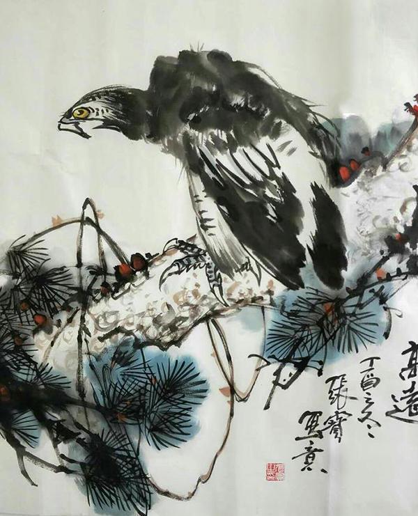 书画艺术名家张宝——作品鉴赏 - 知乎