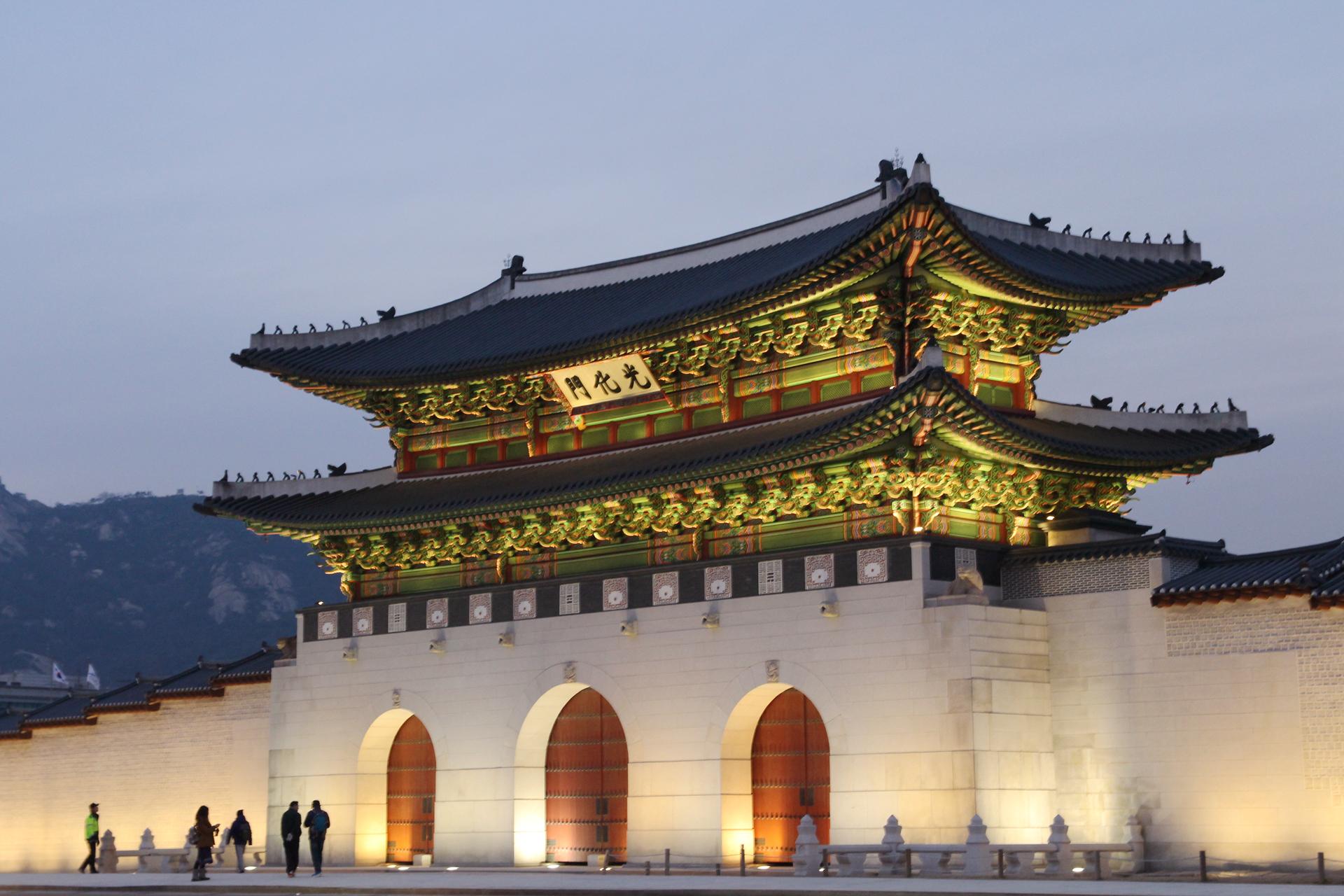 韩国建筑 代表性图片